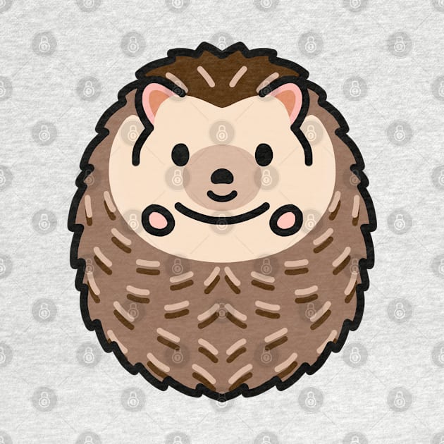 Hedgehog by littlemandyart